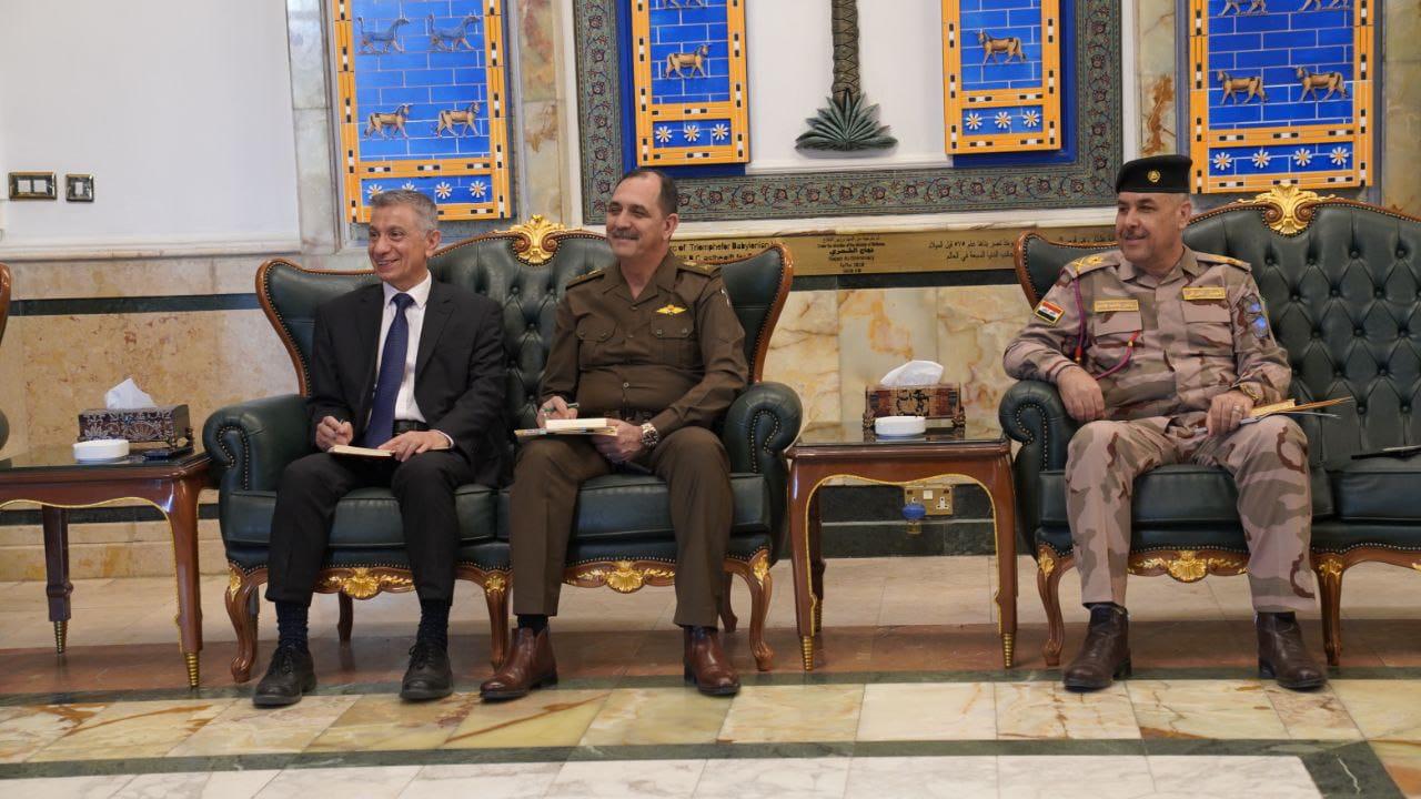 Среща на временно управляващия посолството г-н Никола Драганов с министъра на отбраната на Ирак г-н Табет Мохамед ал-Абаси